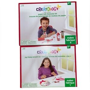 Creatology Paper Roll Character Kit and Joy Hoop Wreath Kit